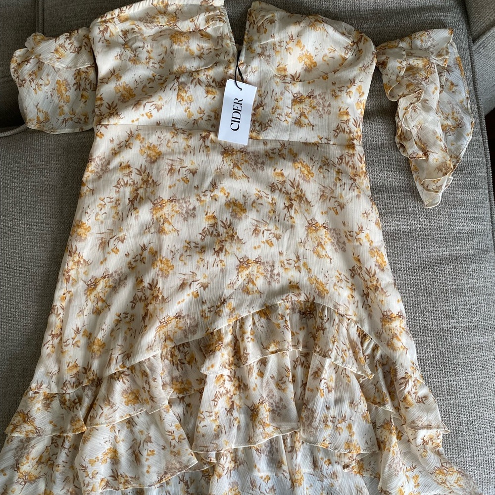 Cider Floral Dress